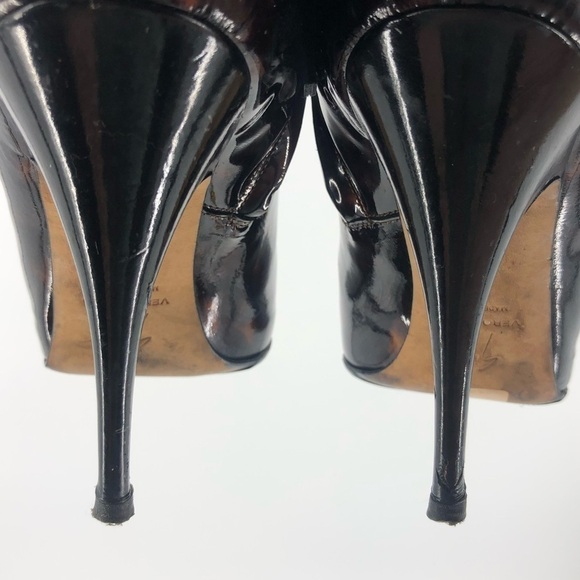 Giuseppe Zanotti Patent Leather Ankle Boots Tortoise Shell Heels Booties 38 US 8 - Picture 7 of 16